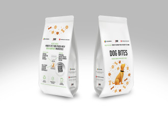 Siegwerk’s inline printable barrier coatings enable the switch from multi- to mono-material pet food packaging with same packaging and process performance